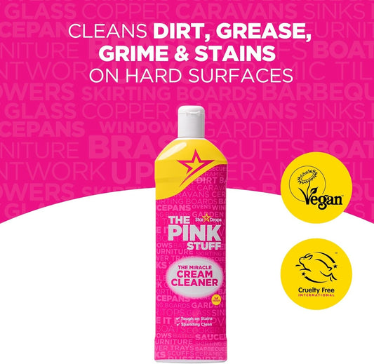The Pink Stuff Stardrops Miracle Cream Cleaner 500ml