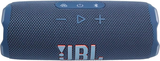 JBL Flip 7 - JBL Pro Sound with AI Sound Boost, up to 16 hours of playtime, multi-speaker connection via Auracast, and waterproof, dustproof, drop-proof design for all adventures – Blue.
