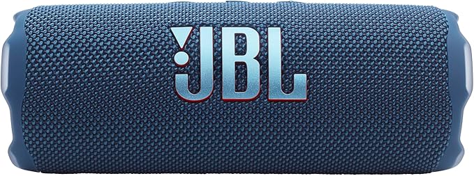 JBL Flip 7 - JBL Pro Sound with AI Sound Boost, up to 16 hours of playtime, multi-speaker connection via Auracast, and waterproof, dustproof, drop-proof design for all adventures – Blue.
