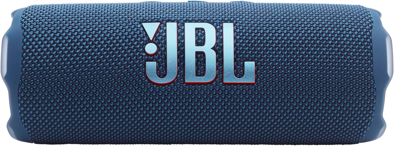 JBL Flip 7 - JBL Pro Sound with AI Sound Boost, up to 16 hours of playtime, multi-speaker connection via Auracast, and waterproof, dustproof, drop-proof design for all adventures – Blue.