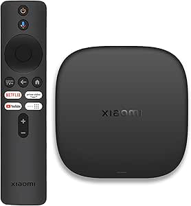 Xiaomi TV Box S 3rd Gen, 4K UHD, 2GB RAM + 32GB ROM, Dolby Vision & Atmos, WiFi 6, HDMI 2.1, Google TV, Fast Streaming, Black