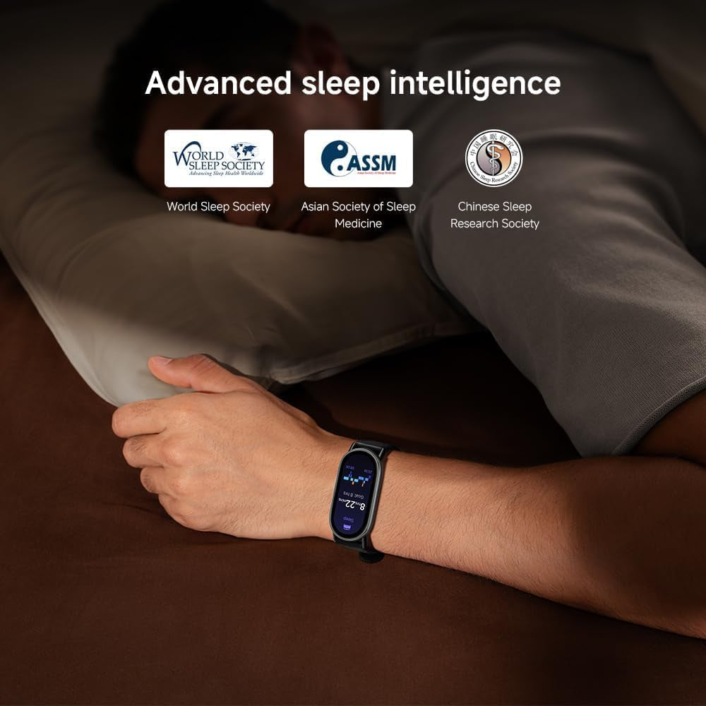 Xiaomi Smart Band 10 Ceramic Edition Pearl White | 1.72''AMOLED Narrow-edge Quadrilateral Display | Professional Workout Analysis | Up to 21-days Battery Life