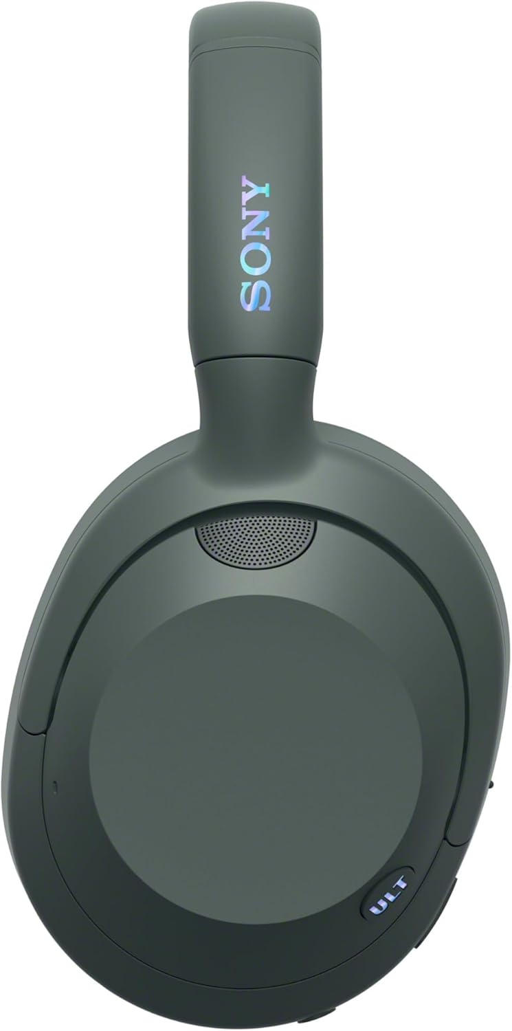 Sony ULT WEAR Wireless Noise Cancelling Headphones, Ultimate Deep Bass, 30 hours battery life, Clearer hands-free calling, Multipoint Connection, WH-ULT900N, Forest Grey, UAE Version - 1-Year warranty