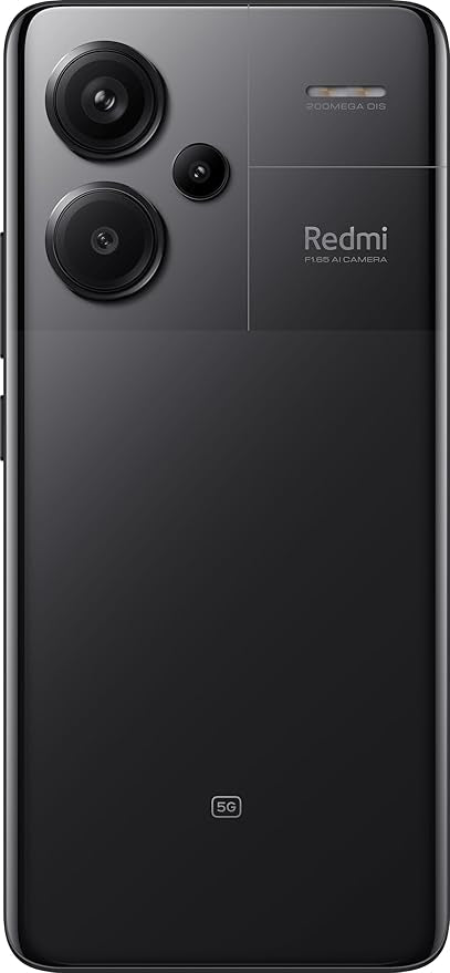 Xiaomi Redmi Note 13 Pro+ Plus 5G (for Tmobile Mint Tello & Global) (256GB + 8GB) 6.67" 200MP Triple Cam Nfc (Midnight Black)