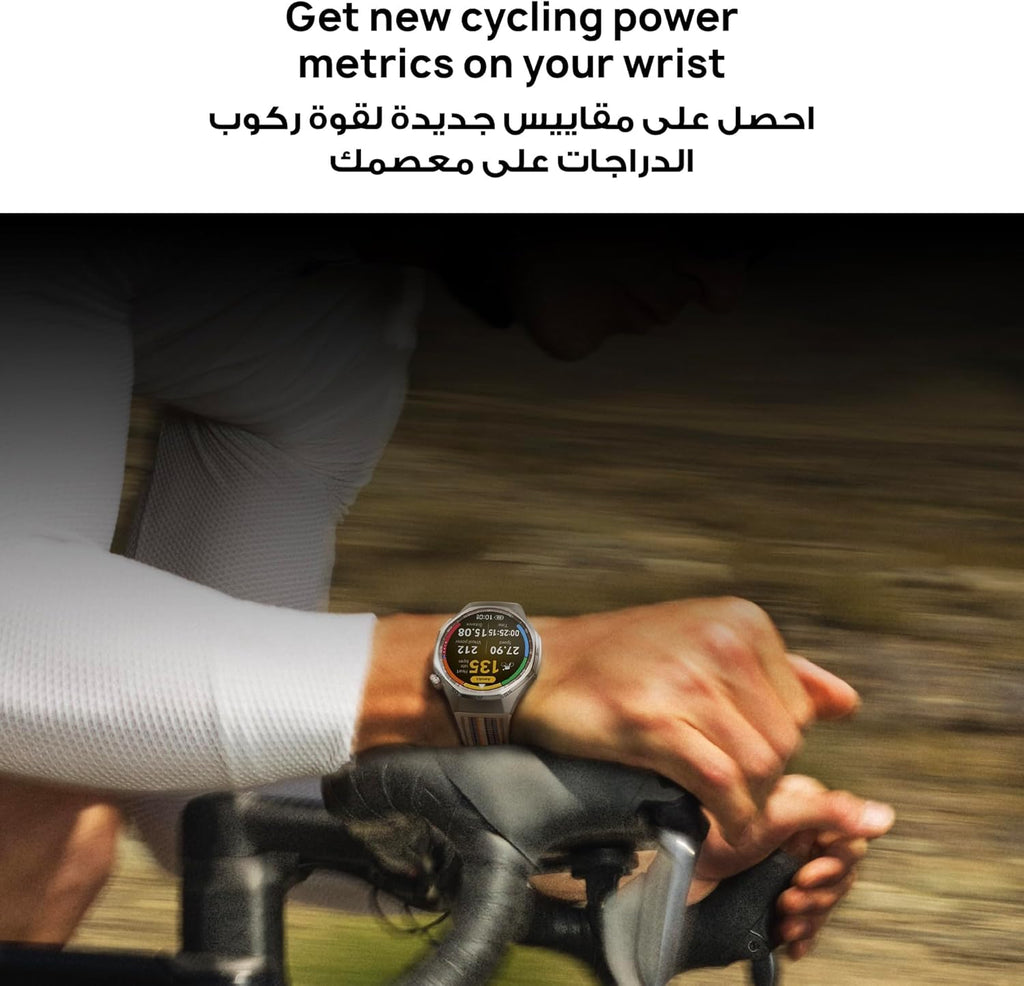 HUAWEI WATCH GT 6 Pro Smart Watch, 46mm, upto 21 days battery life, GPS Smart Watches with 100+ Sports Mode, Cycling, iOS & Android Compatible, ECG Analysis, Health Monitoring, Brown