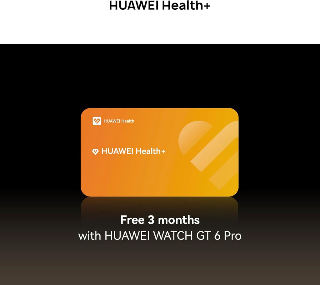 HUAWEI WATCH GT 6 Pro Smart Watch, 46mm, upto 21 days battery life, GPS Smart Watches with 100+ Sports Mode, Cycling, iOS & Android Compatible, ECG Analysis, Health Monitoring, Brown
