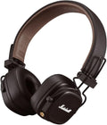 Marshall Major IV Bluetooth Headphones - Folable Wireless Headphones Bluetooth With 80 Hours of Playtime - Brown, One size