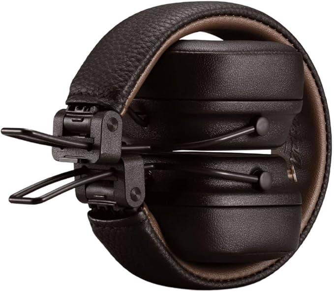 Marshall Major IV Bluetooth Headphones - Folable Wireless Headphones Bluetooth With 80 Hours of Playtime - Brown, One size
