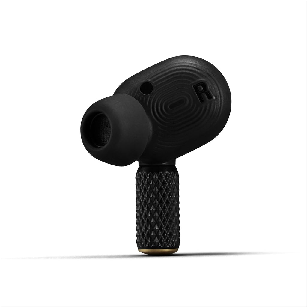 Marshall Motif II ANC - True Wireless Active Noise Cancelling Bluetooth Headphones, Earbuds, 30 hours playtime – Black