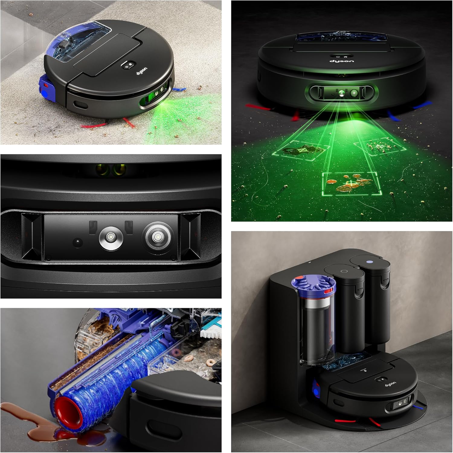 Dyson Spot+Scrub™ Ai Robot Vacuum | 2 Years Dyson Warranty