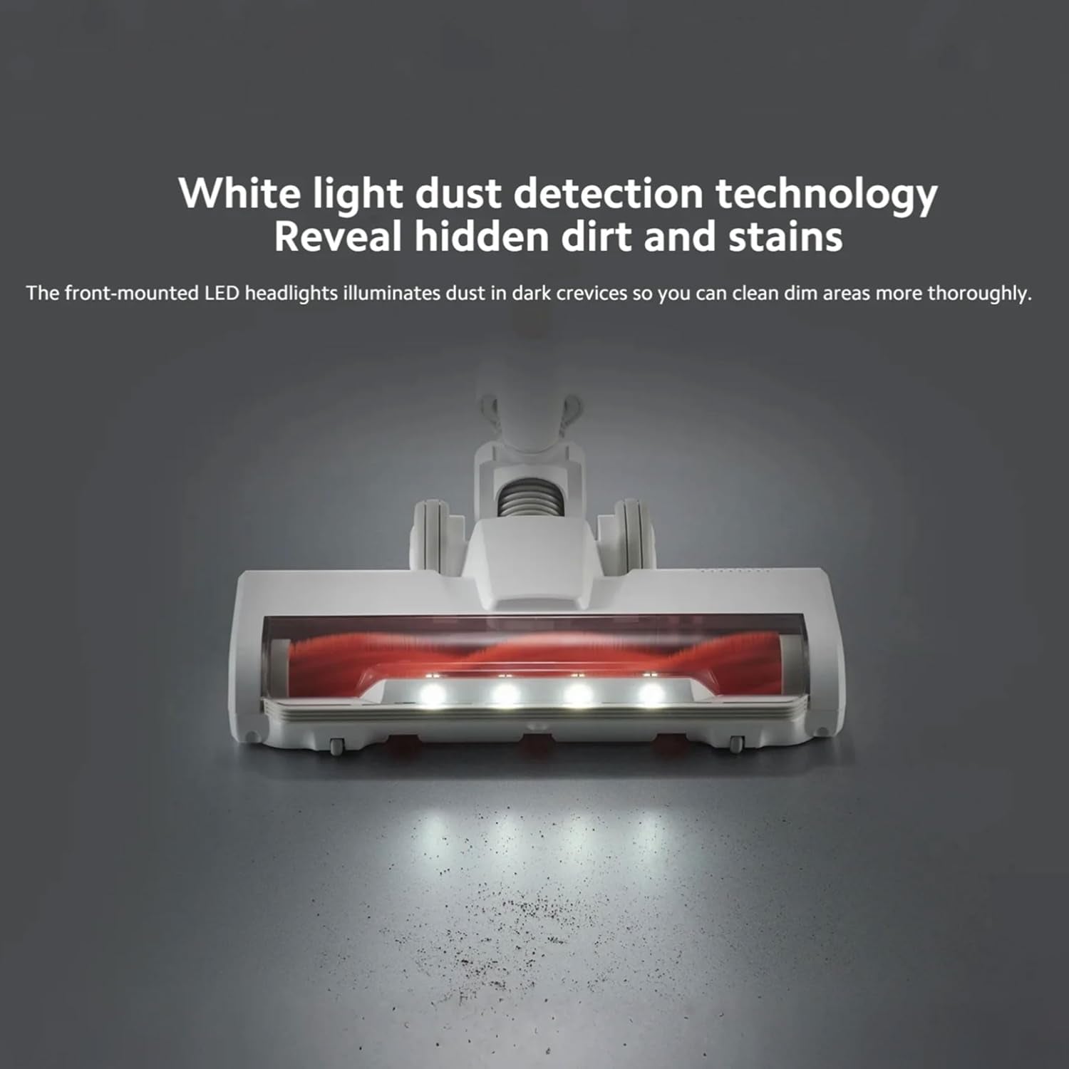 Xiaomi G20 Lite Cordless Vacuum ‒ Powerful Cyclone Suction, White-Light Dust Detection & 45-Min Runtime ‒ Lightweight Whole-Home Cleaner