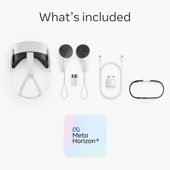 Meta Quest 3S 128GB - 3- Month Trial of Meta Quest+ Included — All-in-One Headset