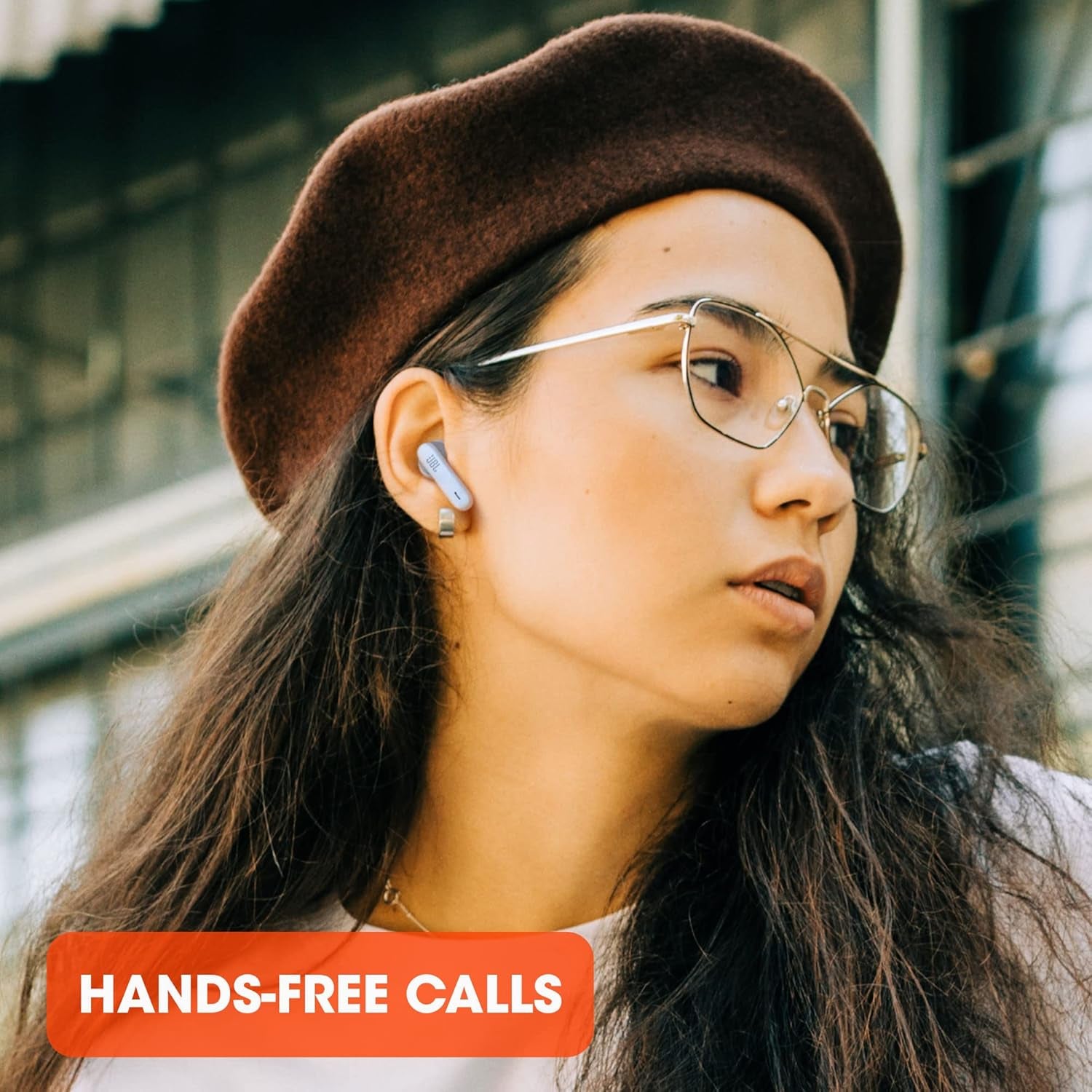 JBL Wave 300TWS True Wireless Earbuds, Deep Bass Sound, 26H Battery, Open-Ear Comfortable Fit, Hands-Free Stereo Call, Dual Connect, Rain Resistant, Voice Assist, Touch Control - Black, JBLW300TWSBLK