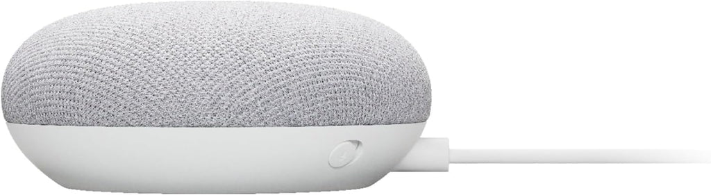 Google Nest Mini 2nd Gen - Bluetooth Speaker with English and Muliti Language Compatibility for Use Anywhere (Light Gray)