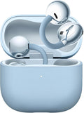 HUAWEI FreeClip 2 Open-Ear Clip-On Earbuds, C-bridge design, Lightweight, 38H Battery, Fast Charge, Dual Driver, IP57 Waterproof & dust proof, Touch & Head-motion control, iOS & Android, Blue