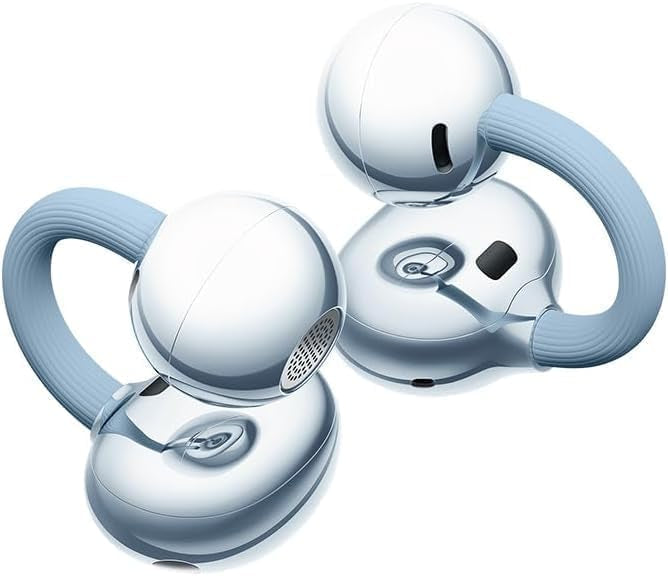 HUAWEI FreeClip 2 Open-Ear Clip-On Earbuds, C-bridge design, Lightweight, 38H Battery, Fast Charge, Dual Driver, IP57 Waterproof & dust proof, Touch & Head-motion control, iOS & Android, Blue
