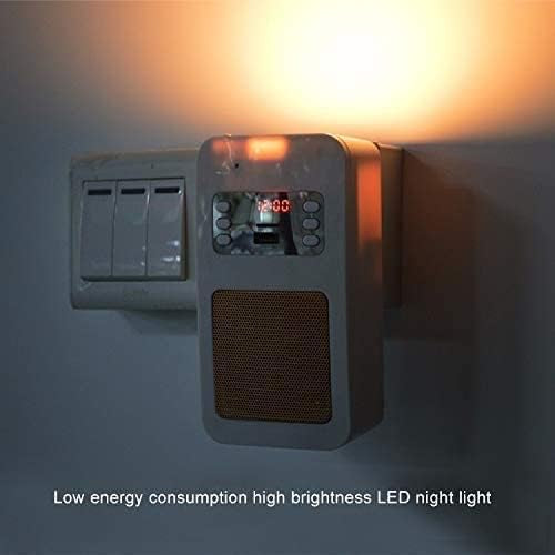 Equantu Smart Wall Plug Quran Speaker With Remote Bluetooth/LED light/Radio/Usb & SD