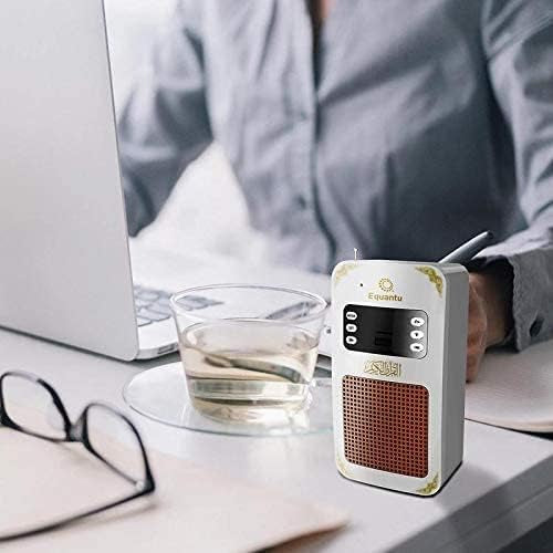 Equantu Smart Wall Plug Quran Speaker With Remote Bluetooth/LED light/Radio/Usb & SD