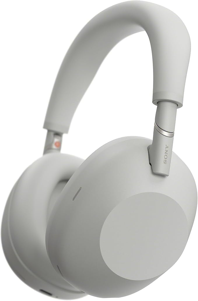 Sony WH-1000XM6 The Best Wireless Noise Canceling Headphones, HD NC Processor QN3, 12 Microphones, Adaptive NC Optimizer, Mastered by Engineers, Studio-Quality, 30-Hour Battery, Silver