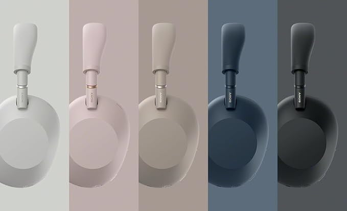 Sony WH-1000XM6 The Best Wireless Noise Canceling Headphones, HD NC Processor QN3, 12 Microphones, Adaptive NC Optimizer, Mastered by Engineers, Studio-Quality, 30-Hour Battery, Silver