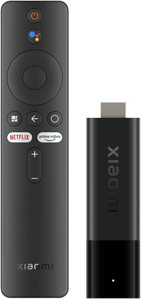 Xiaomi MI TV 4K Stick Portable Android TV With Remote Control Built-In Chrome Cast Voice Remote Wi-Fi & Bluetooth With Google Assistant 4K Ultra HD Screen HDMI Port Android TV 11