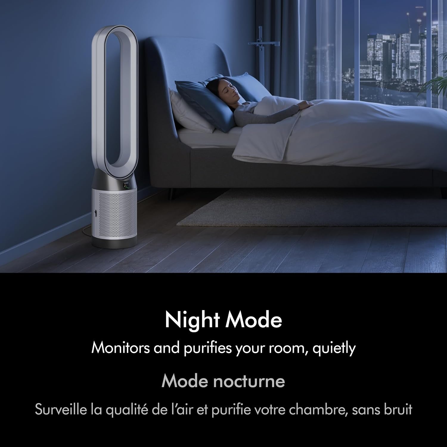 Dyson Purifier Cool Gen1 TP10 Air Purifying Fan with HEPA Filter (White/Silver)