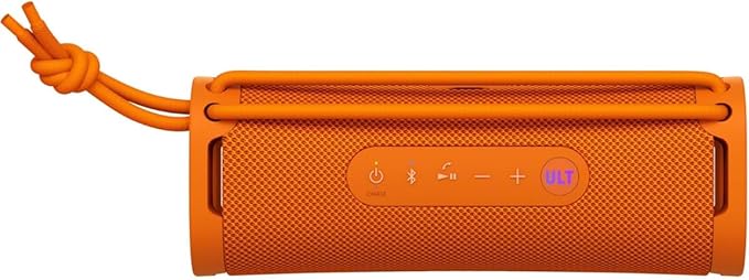 Sony ULT Field 1 Wireless Ultra Portable Bluetooth Compact Speaker, IP67 Waterproof, Dustproof, Shockproof with Enhanced Bass, 12 Hour Battery and...