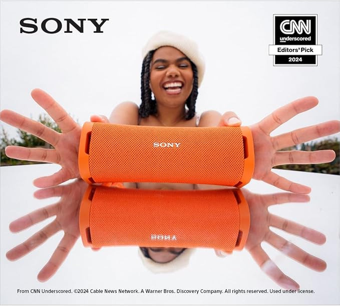 Sony ULT Field 1 Wireless Ultra Portable Bluetooth Compact Speaker, IP67 Waterproof, Dustproof, Shockproof with Enhanced Bass, 12 Hour Battery and...