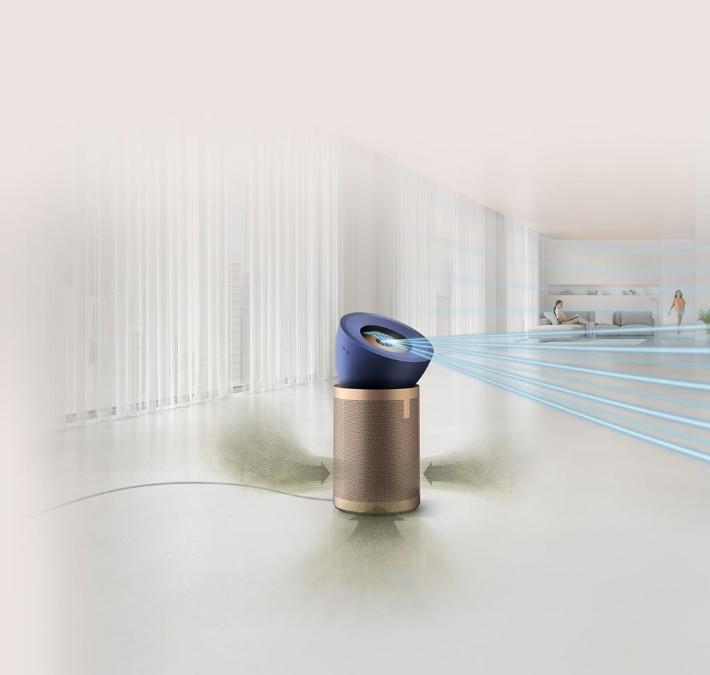 Dyson Purifier Big+Quiet Formaldehyde (Prussian Blue/Gold) | BP04 | 2 years Dyson warranty