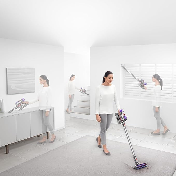 Dyson V8 Absolute, Yellow Silver Cordless Vacuum Cleaner