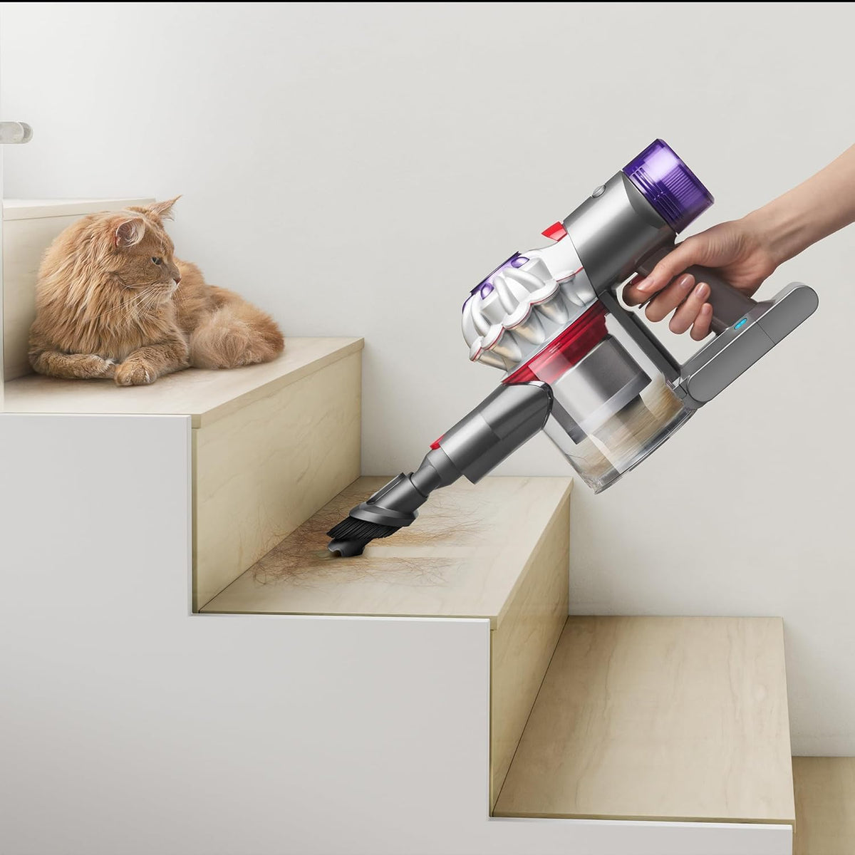 Dyson V8 Absolute, Yellow Silver Cordless Vacuum Cleaner