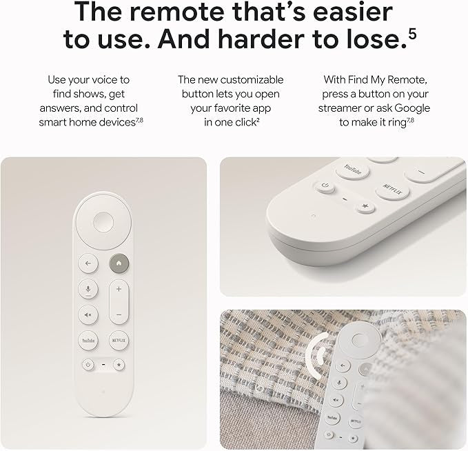 Google Tv Streamer 4K - Fast Streaming Entertainment On Your With Voice Search Remote Watch Movies, Shows, Live Tv, And Netflix In Hdr Smart Home Control 32 Gb Of Storage Hazel