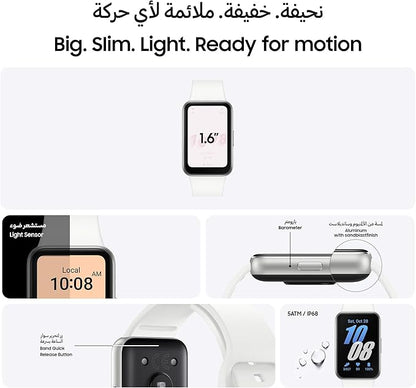 Samsung Galaxy Fit3 Smartwatch, Exercise and Sleep Tracking, Fall Detection, Bluetooth, 40mm, Silver