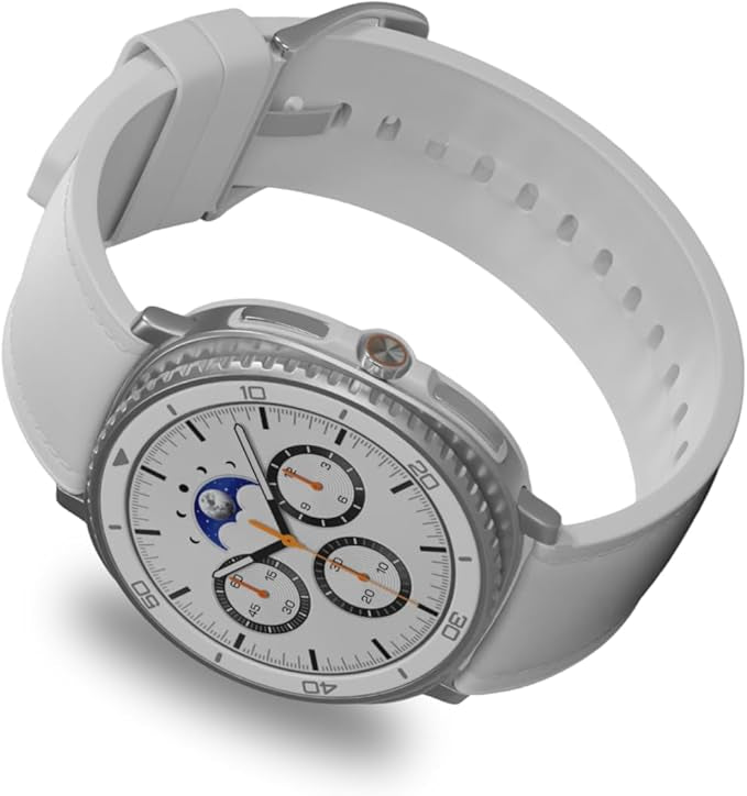 SAMSUNG Galaxy Watch 8 Classic | 46mm, Rotating Bezel | AI Smartwatch w/ 1.34" AMOLED, Wear OS 6, Wi-Fi, Bluetooth, GPS Fitness Tracker, IP68, MIL-STD-810H | International Model L500 | w/Fast Charger,
