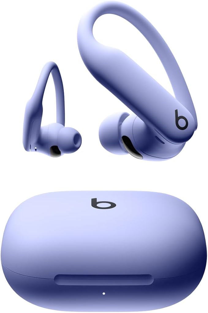 Beats Powerbeats Pro 2 Wireless Bluetooth Earbuds – Noise Cancelling, Heart-Rate Monitor, IPX4, Up to 45 Hours Battery & Wireless Charging Case, works with Apple & Android - Hyper Purple