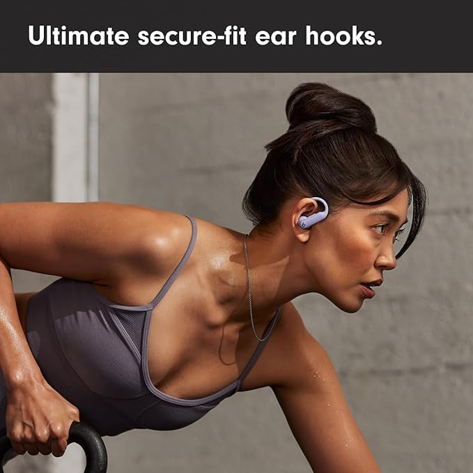 Beats Powerbeats Pro 2 Wireless Bluetooth Earbuds – Noise Cancelling, Heart-Rate Monitor, IPX4, Up to 45 Hours Battery & Wireless Charging Case, works with Apple & Android - Hyper Purple