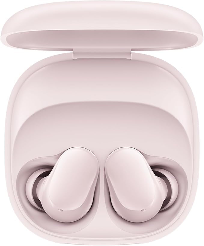 Xiaomi Redmi Buds 6 Play - In-Ear Headphones, 36h Battery Life, 10 mm Dynamic Driver with 4 EQ Settings, AI Noise Cancelling for Calls, Bluetooth 5.4, Quick Charge for 3h Music in 10 Minutes, Pink