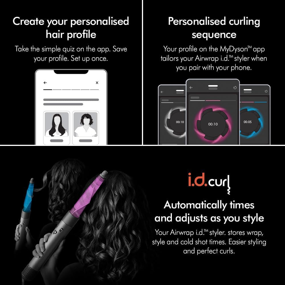 Dyson Airwrap i.d. HS08 Multi-Styler & Dryer Straight+Wavy (Ceramic Patina Topaz) - International Version