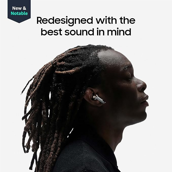 SAMSUNG Galaxy Buds 3 Pro AI True Wireless Bluetooth Earbuds, Noise Cancelling, Sound Optimization, Real-Time Interpreter, Redesigned Comfort Fit, Silver [US Version]