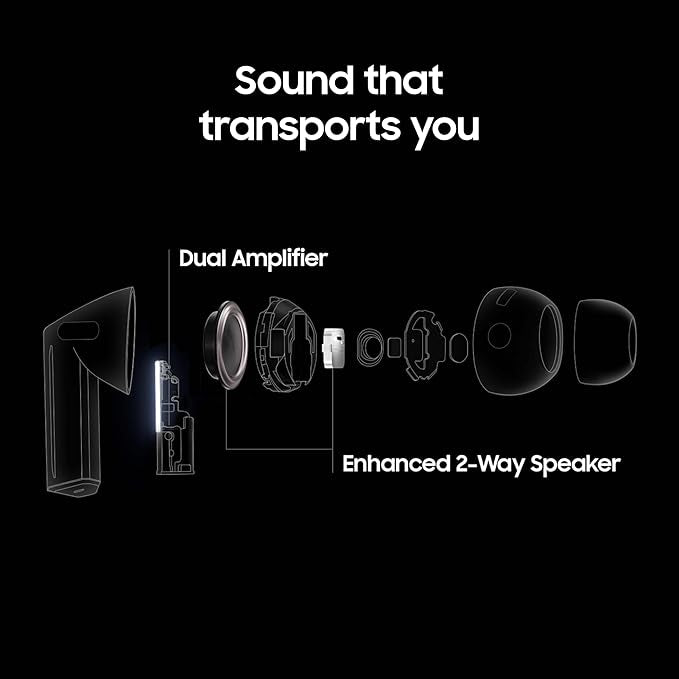 SAMSUNG Galaxy Buds 3 Pro AI True Wireless Bluetooth Earbuds, Noise Cancelling, Sound Optimization, Real-Time Interpreter, Redesigned Comfort Fit, Silver [US Version]