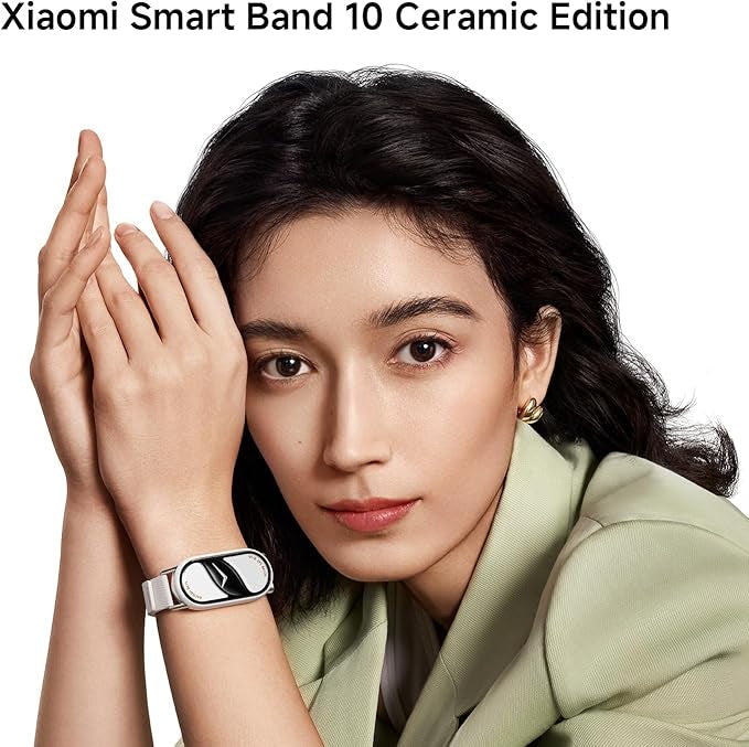 Xiaomi Smart Band 10 Mystic Rose | 1.72''AMOLED Narrow-edge Quadrilateral Display | Professional Workout Analysis | Up to 21-days Battery Life