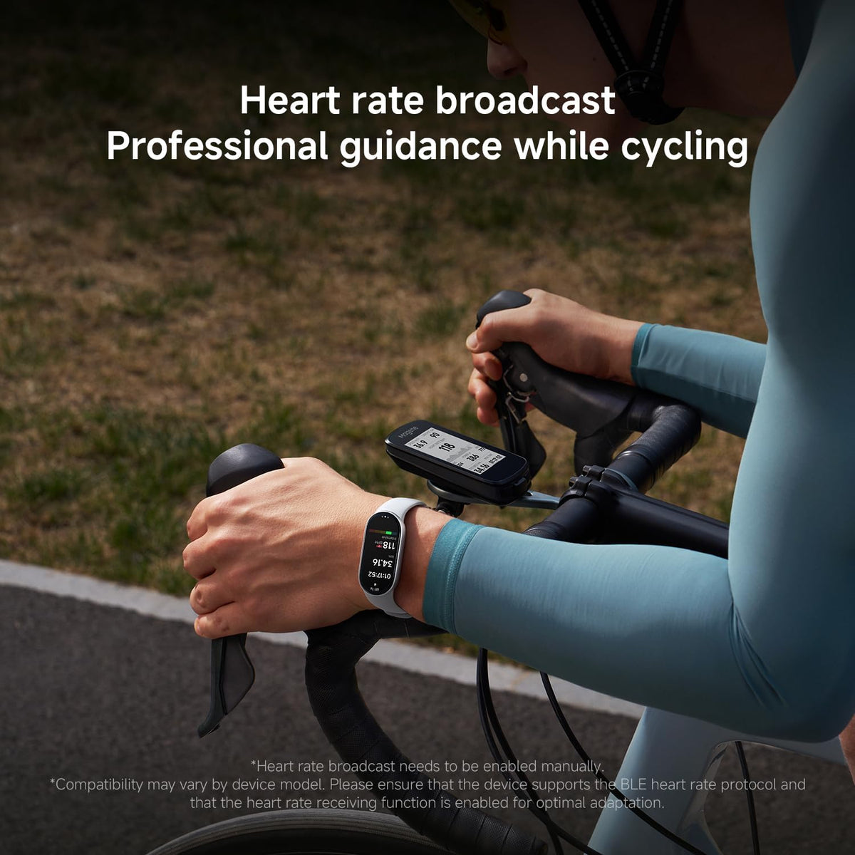 Xiaomi Smart Band 10 Mystic Rose | 1.72''AMOLED Narrow-edge Quadrilateral Display | Professional Workout Analysis | Up to 21-days Battery Life