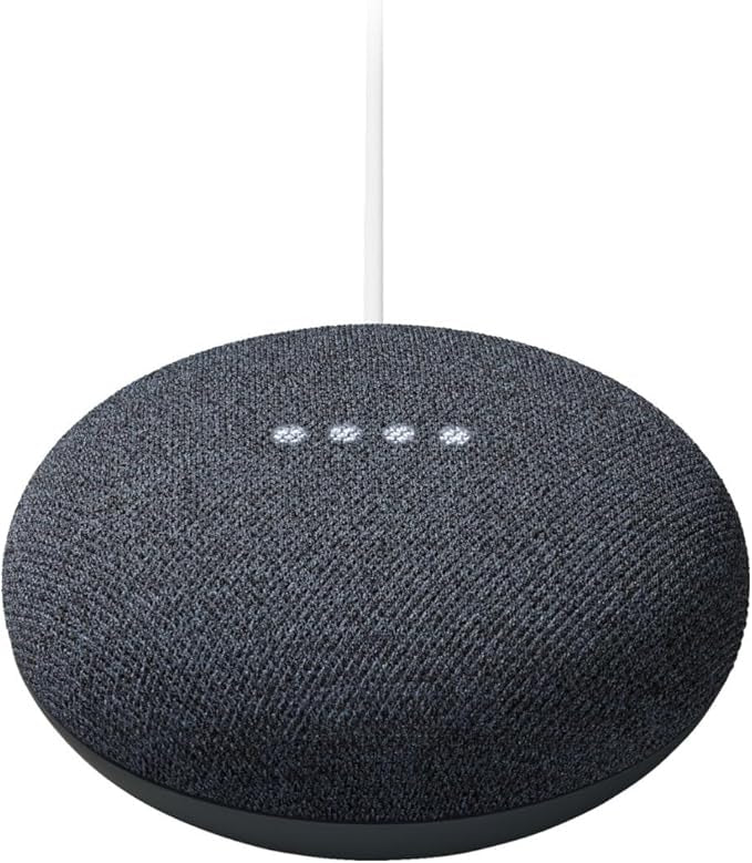 Google Nest Mini 2nd Generation Smart Speaker with Google Assistant - Charcoal