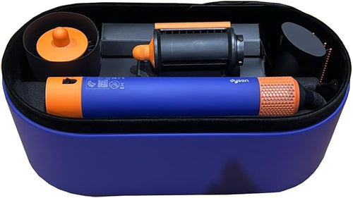 Dyson Airwrap i.d. Multi-Styler and Dryer Straight+Wavy HS08 - Bluetooth Enabled - for Perfect Curls (Vinca Blue/Topaz) - International Version