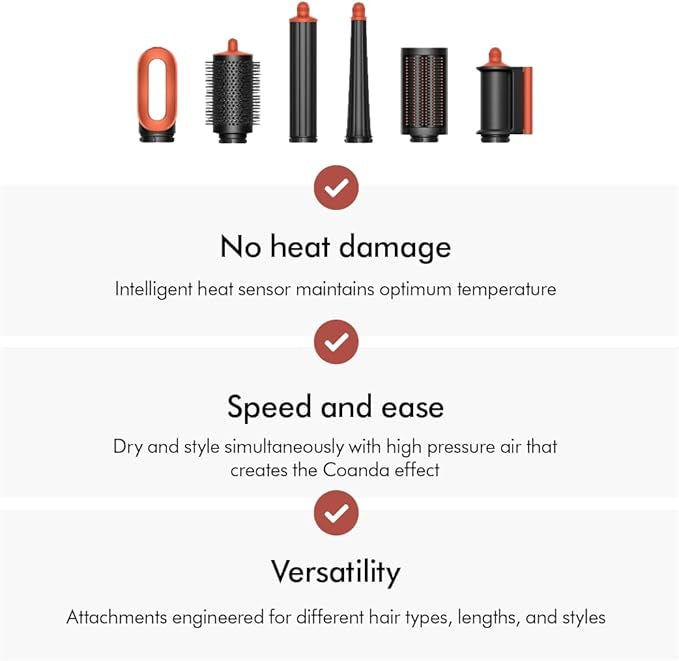 Dyson Airwrap i.d. Multi-Styler & Dryer (Vinca Blue/Topaz) - Limited Edition, 1300 Watts - International Version
