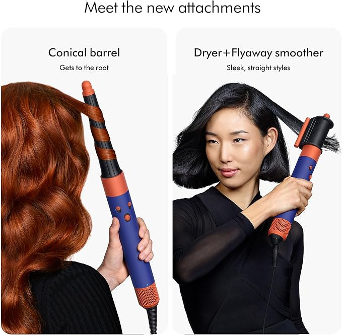 Dyson Airwrap i.d. Multi-Styler & Dryer (Vinca Blue/Topaz) - Limited Edition, 1300 Watts - International Version