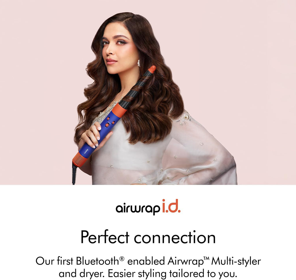 Dyson Airwrap i.d. Multi-Styler & Dryer (Vinca Blue/Topaz) - Limited Edition, 1300 Watts - International Version