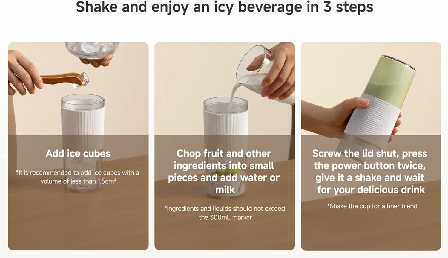 XIAMOI PORTABLE BLENDER