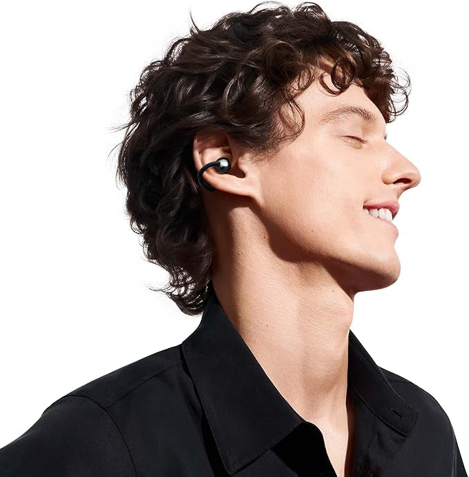 HUAWEI FreeClip 2 Open-Ear Clip-On Earbuds, C-bridge design, Lightweight, 38H Battery, Fast Charge, Dual Driver, IP57 Waterproof & dustproof, Touch & Head-motion control, iOS & Android, Berry Purple