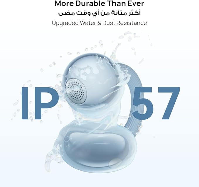 HUAWEI FreeClip 2 Open-Ear Clip-On Earbuds, C-bridge design, Lightweight, 38H Battery, Fast Charge, Dual Driver, IP57 Waterproof & dustproof, Touch & Head-motion control, iOS & Android, Berry Purple